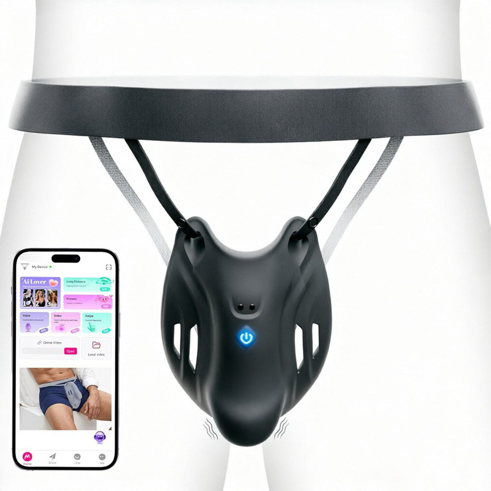 app controlled cock cage