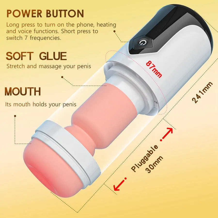 Automatic Handsfree Thrusting Interaction Male Stroker Xinghaoya Automatic Handsfree Thrusting Interaction Male Stroker Xinghaoya