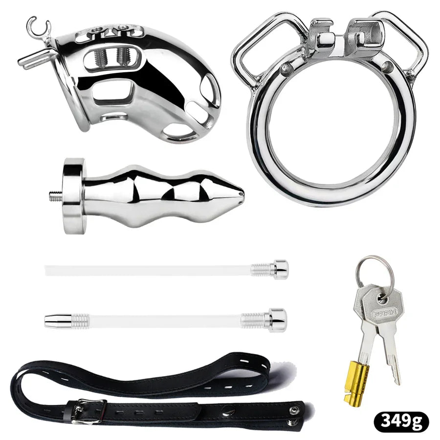 Tragbare Metall-Kastrationsvorrichtung mit Analplug Xinghaoya Tragbare Metall-Kastrationsvorrichtung mit Analplug Xinghaoya