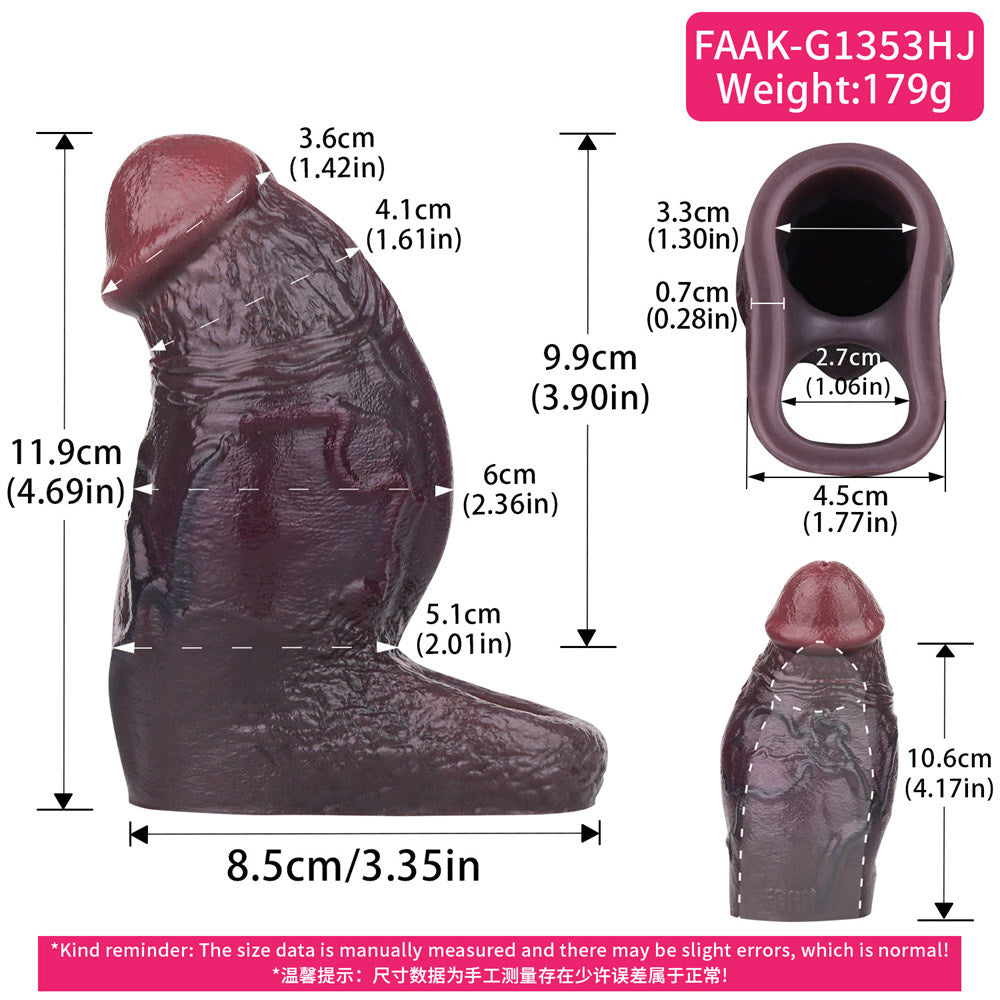 black cock sleeve