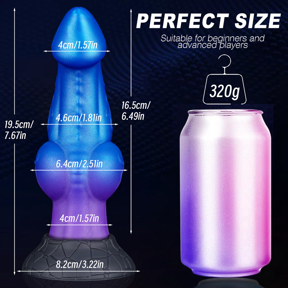 Xinghaoya Saugnapf Realistischer Knoten Dildo