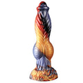 10 Inch Afstandsbediening Duwende Geknoopte Dildo Vibrator