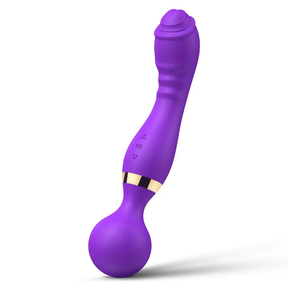 Double Head Wand Vibrator Intimate Toy for Women Xinghaoya Double Head Wand Vibrator Intimate Toy for Women Xinghaoya
