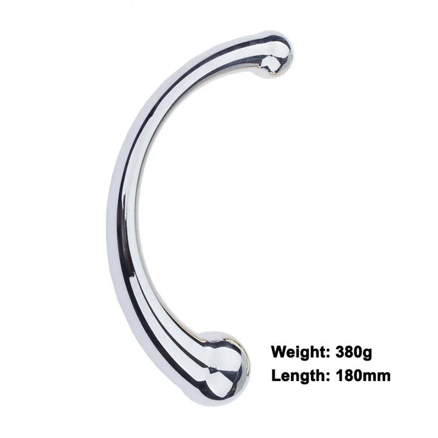 Doppelkopf-Analdildo aus Edelstahl Xinghaoya Doppelkopf-Analdildo aus Edelstahl Xinghaoya
