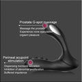 Remote Control Electric Pulse Prostate Vibrator for Men - xinghaoya official store