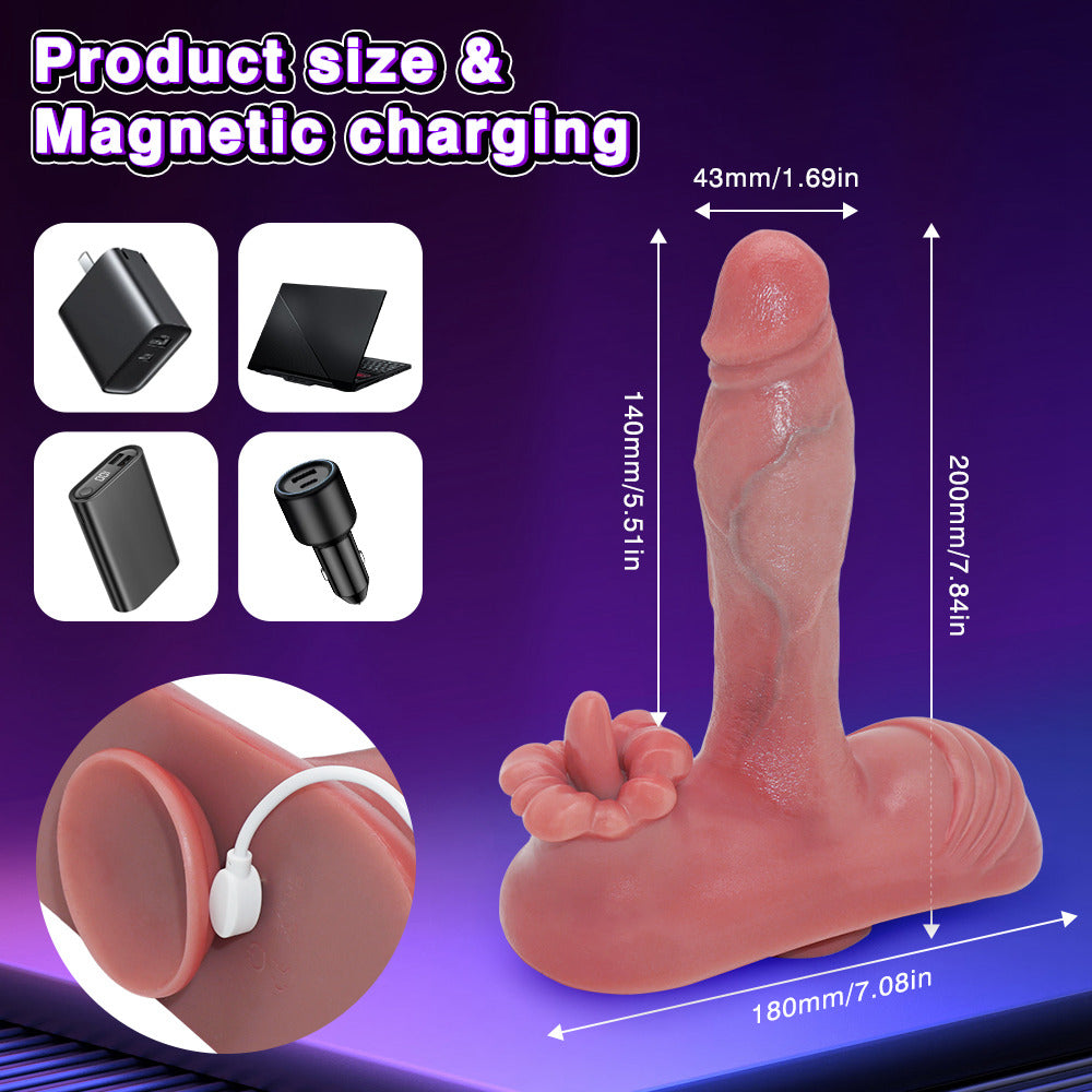 female realistic vibrator