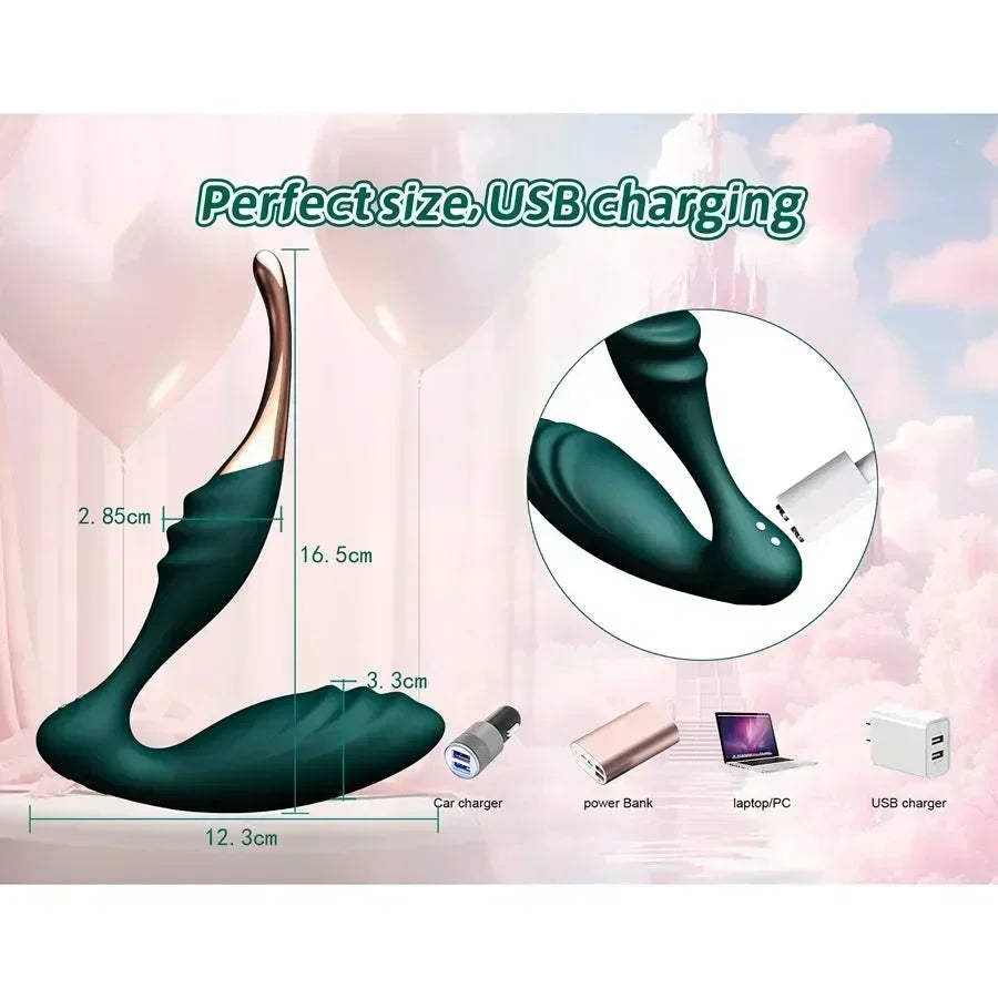 Xinghaoya Dual Remote Controlled Vibrator Xinghaoya Dual Remote Controlled Vibrator