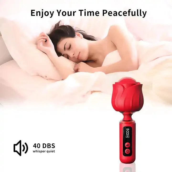 Handheld Rose Clit Stimulating Vibrator Xinghaoya Handheld Rose Clit Stimulating Vibrator Xinghaoya