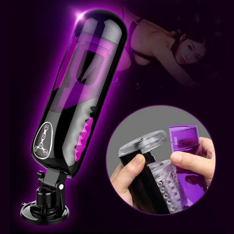 Hands free Telescopic Male Masturbator Toy Xinghaoya Hands free Telescopic Male Masturbator Toy Xinghaoya