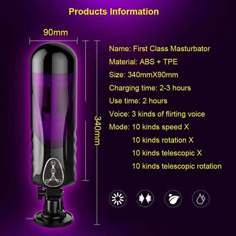 
                  
                    Handsfree Thrusting Roation Mens Sex Toy for Men - xinghaoya official store
                  
                
