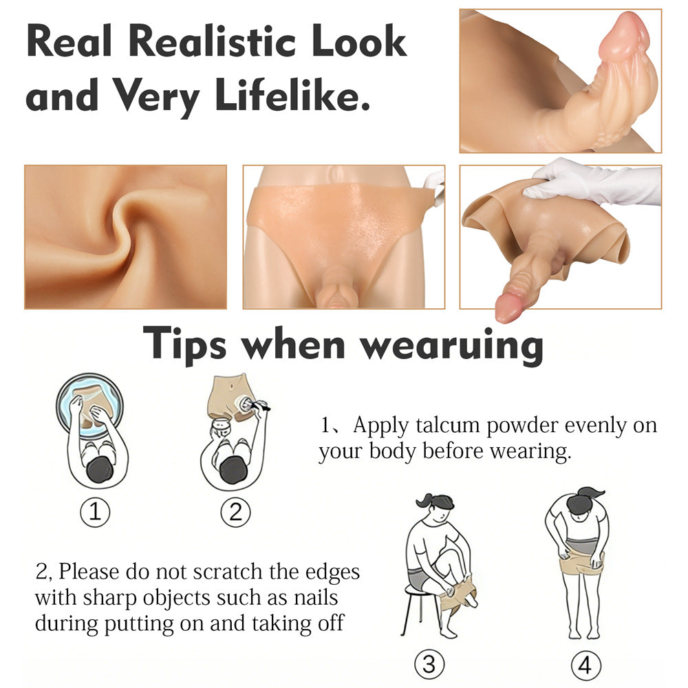 how to wear wearable dildo