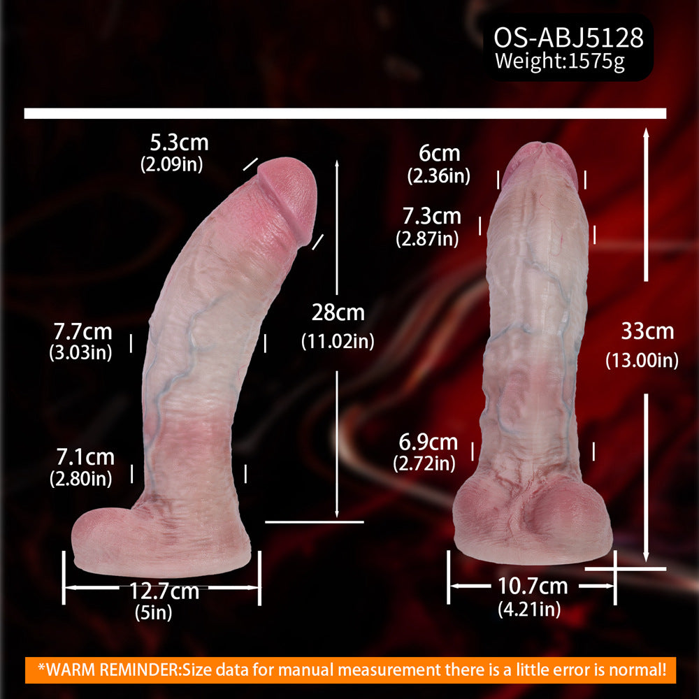 large silicone dildo