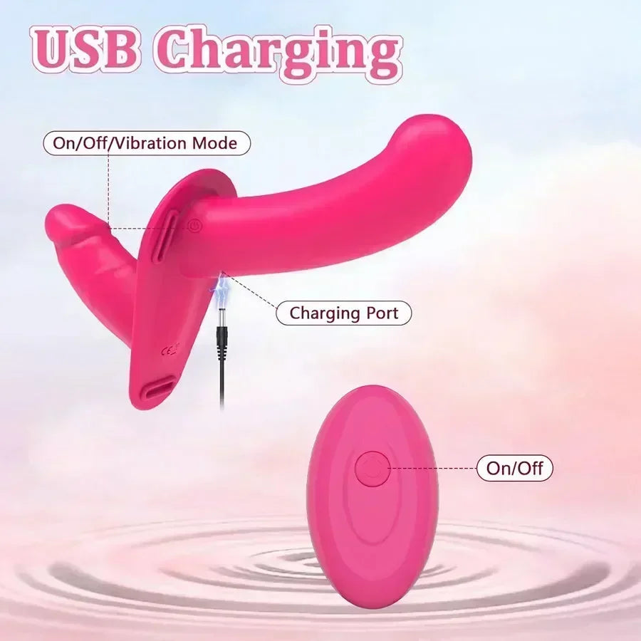 Remote Wearable Lesbian Strap On Vibrator Xinghaoya Remote Wearable Lesbian Strap On Vibrator Xinghaoya