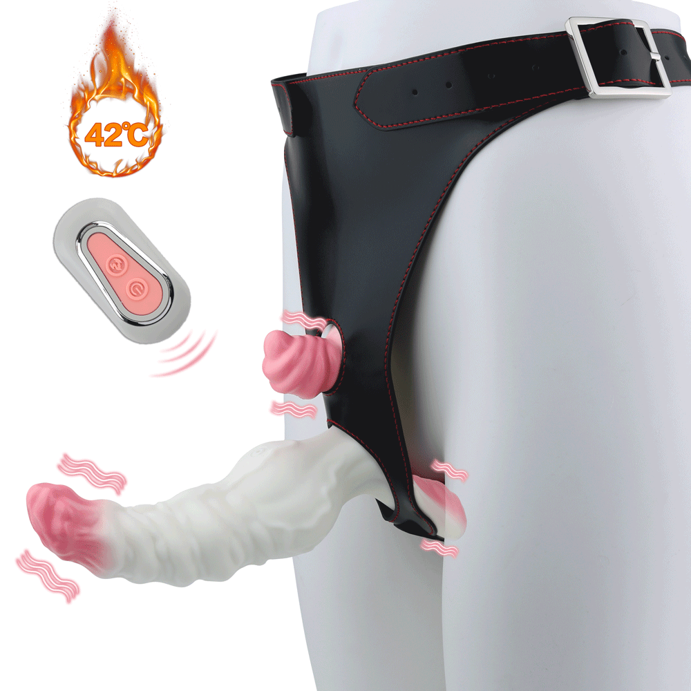 lesbian strap  on vibrator