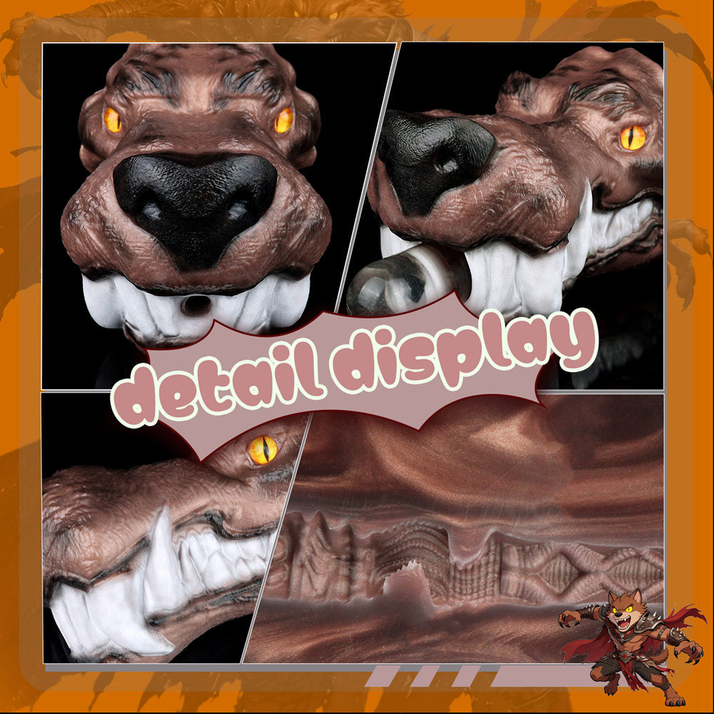 Xinghaoya Male Intimate Stroker - Wolf Head & Claw Dual Option