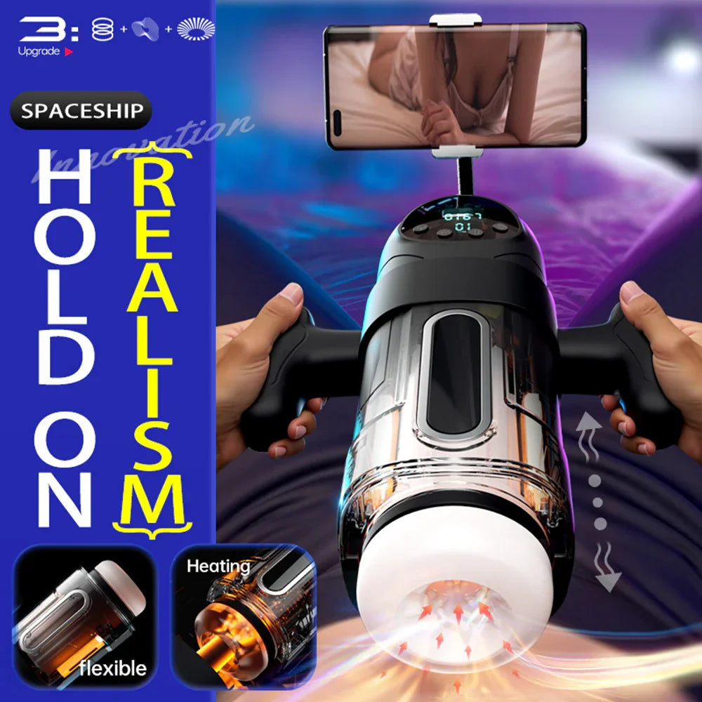 Xinghaoya 5-In-1 Advanced Handheld Male Masturbator Xinghaoya 5-In-1 Advanced Handheld Male Masturbator