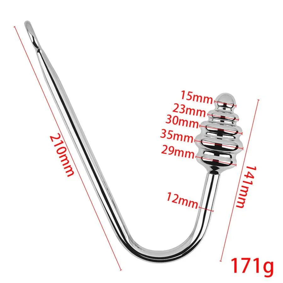 Metal Anal Hook with Thread Butt Plug Xinghaoya Metal Anal Hook with Thread Butt Plug Xinghaoya