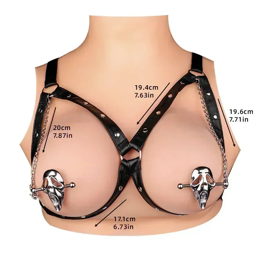 Xinghaoya Luxe Skull Nipple Clamps Xinghaoya Luxe Skull Nipple Clamps