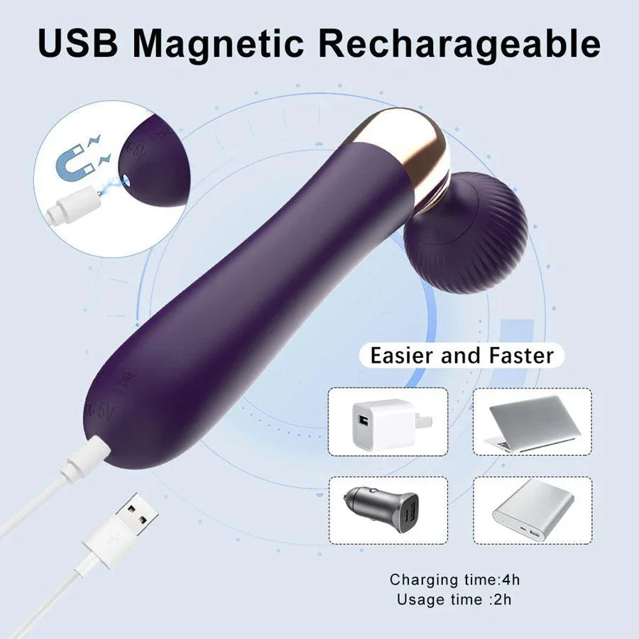 Portable Handheld Vibrating Wand Massager Xinghaoya Portable Handheld Vibrating Wand Massager Xinghaoya