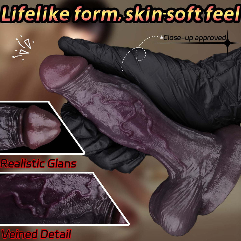 realistic black dildo