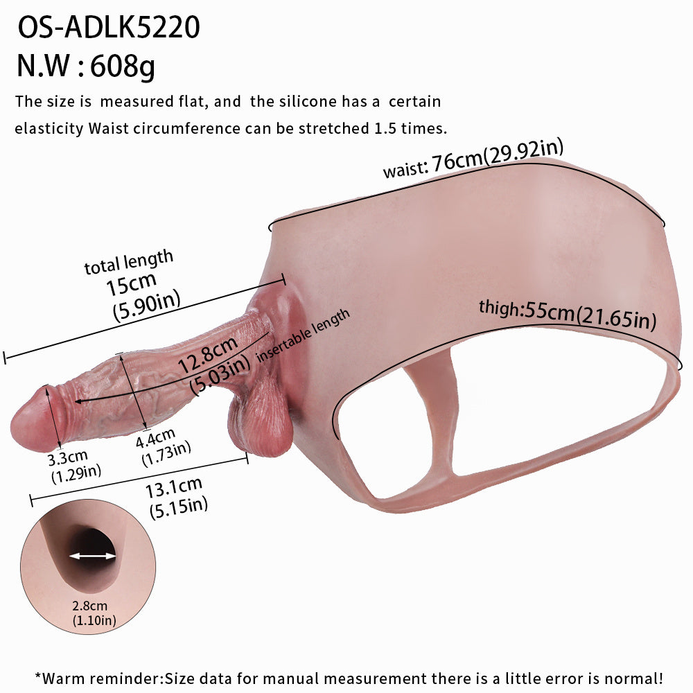 realistic hollow dildo