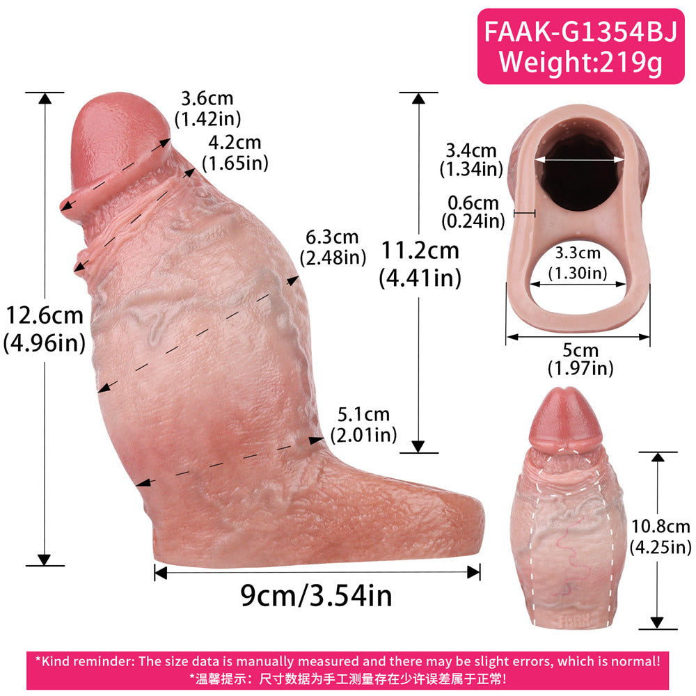 realistic penis sleeve