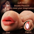 Realistic Male Sex Toys Pocket Pussy with Vaginal and Oral Pleasure - xinghaoya official store