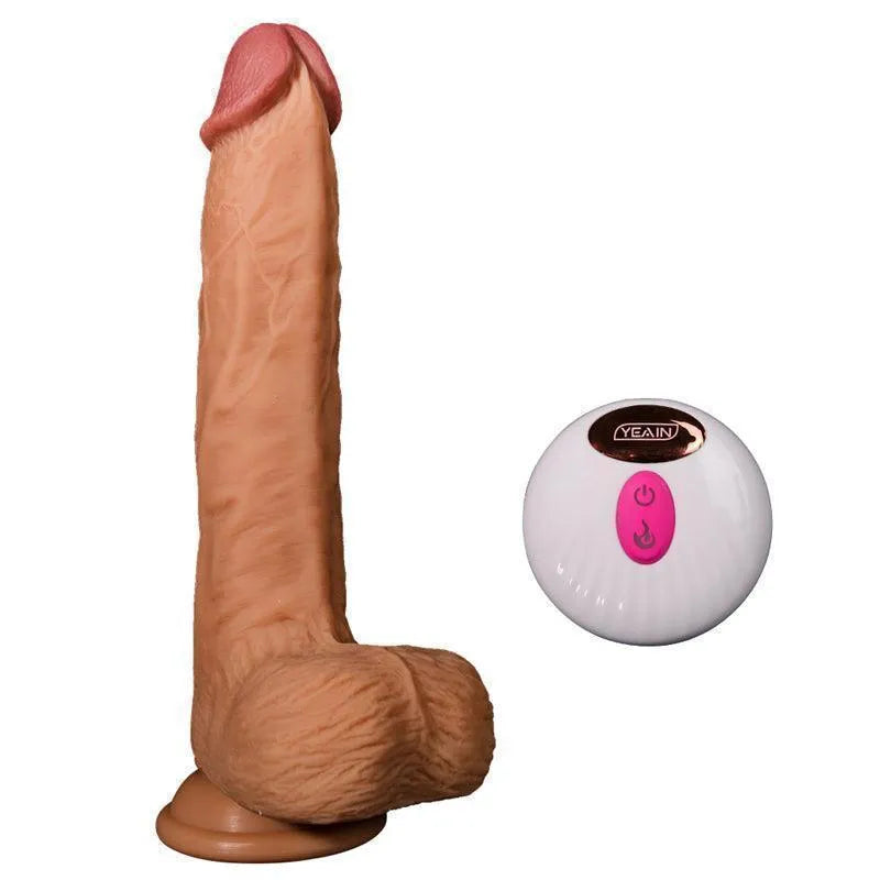 🔥🔥🔥Remote Control Thrusting Suction Cup Dildoes Vibrator - xinghaoya official store