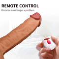 🔥🔥🔥Remote Control Thrusting Suction Cup Dildoes Vibrator - xinghaoya official store