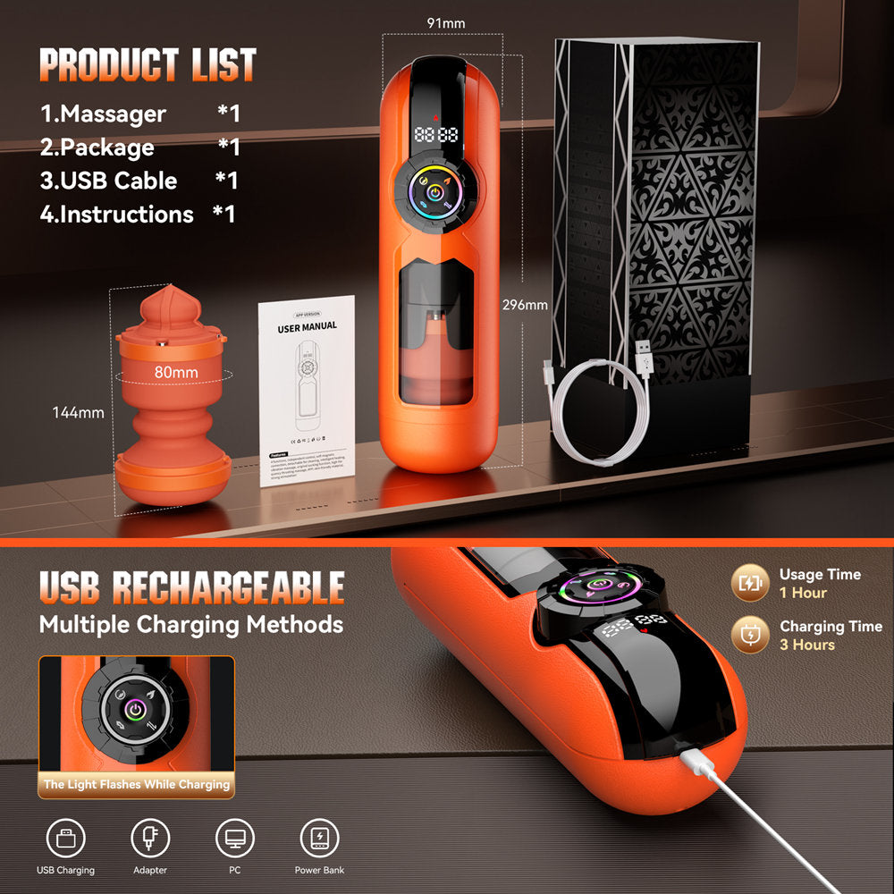 rechargeable male toy