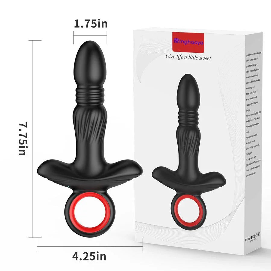 Remote Bluetooth Thrusting Butt Plug Vibrator Xinghaoya Remote Bluetooth Thrusting Butt Plug Vibrator Xinghaoya