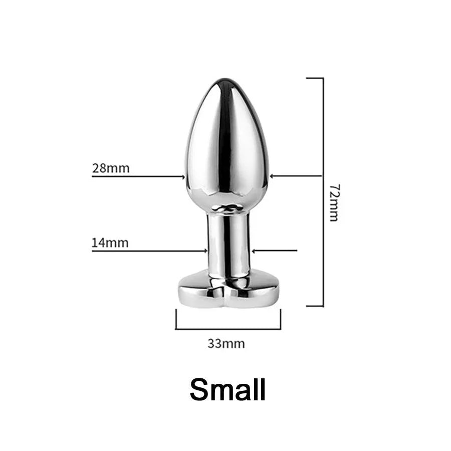Remote Control Bluetooth Metel Butt Plug Vibrator Xinghaoya Remote Control Bluetooth Metel Butt Plug Vibrator Xinghaoya