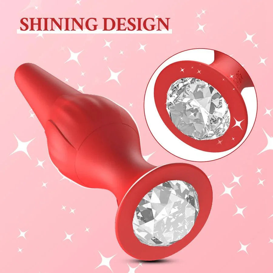 Remote Control Diamond Vibrating Butt Plug Xinghaoya Remote Control Diamond Vibrating Butt Plug Xinghaoya