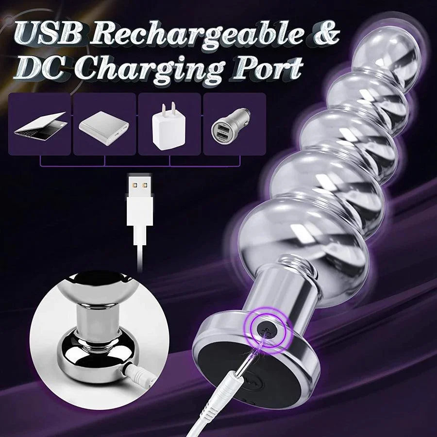 Remote Control Metal Vibrating Anal Butt Plug Xinghaoya Remote Control Metal Vibrating Anal Butt Plug Xinghaoya