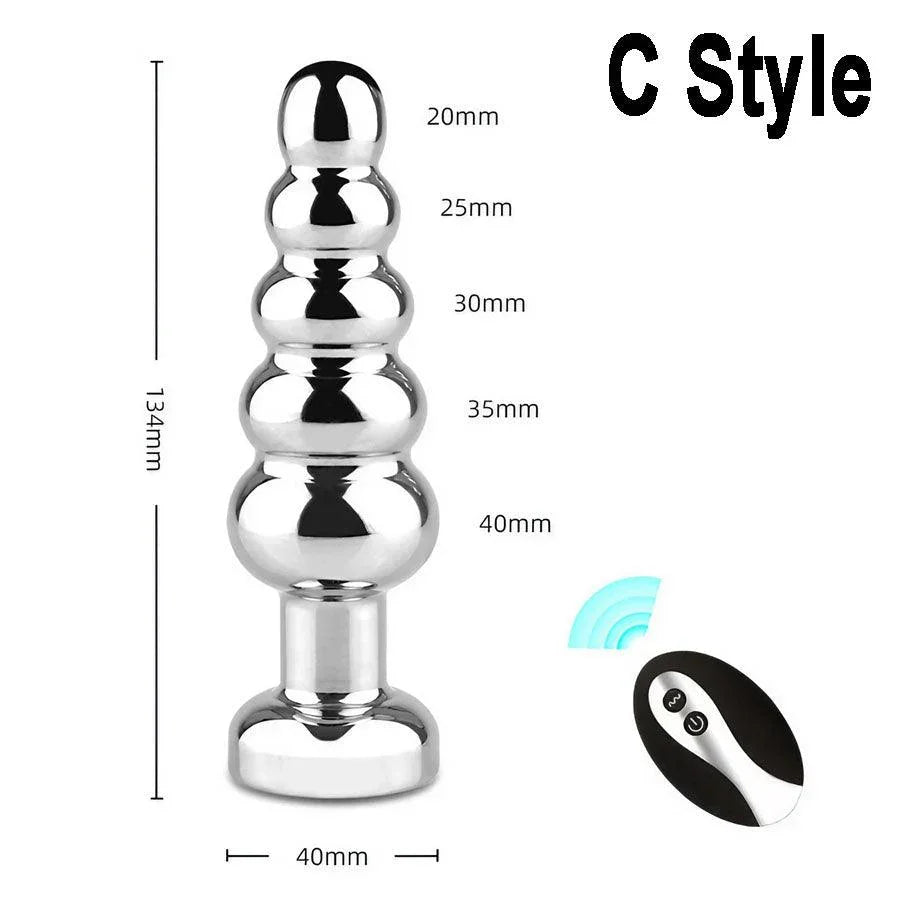 Remote Control Metal Vibrating Anal Butt Plug Xinghaoya Remote Control Metal Vibrating Anal Butt Plug Xinghaoya