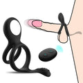 Remote Control Penis Ring Vibrator Sex Toy for Men Couples - xinghaoya official store