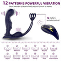 Remote Control Prostate Milking Massager Anal Vibrator for Men - xinghaoya official store