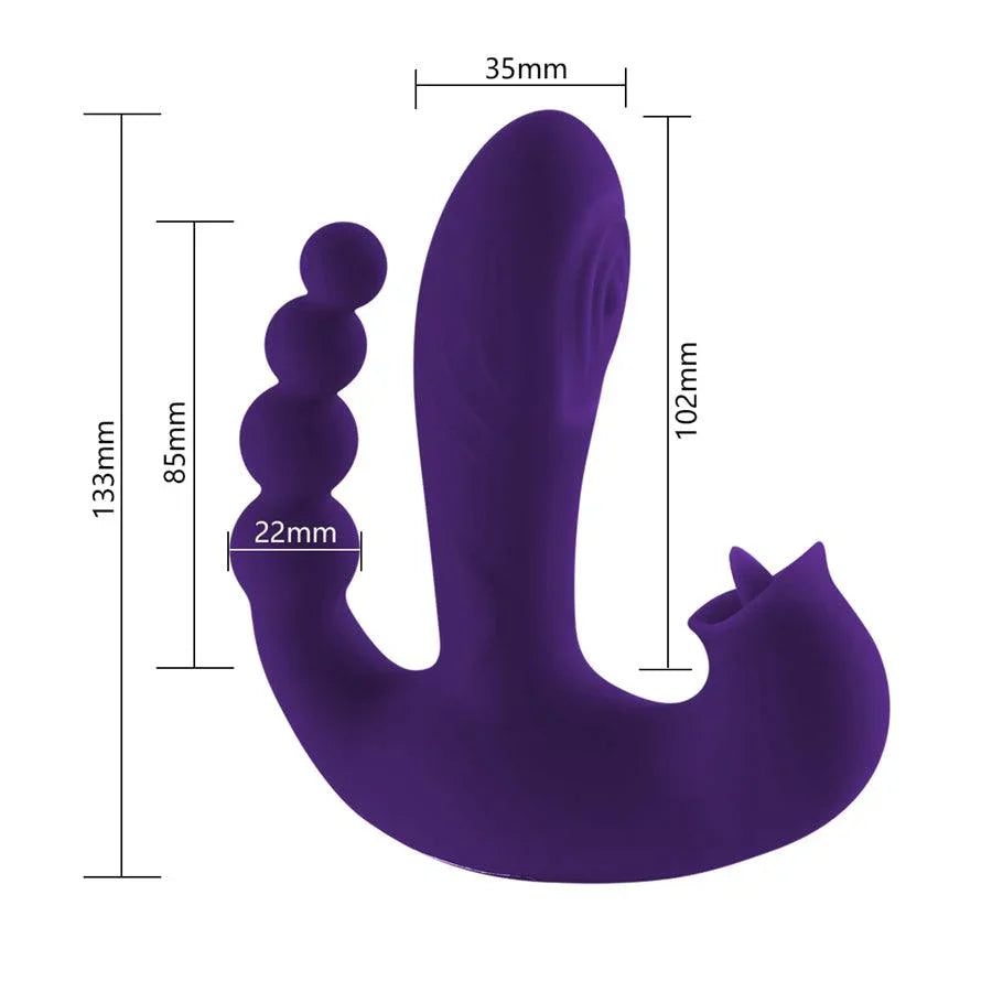 Remote Control Triple Flapping Wearable Vibrator Xinghaoya Remote Control Triple Flapping Wearable Vibrator Xinghaoya