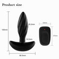 Remote Control Anal Vibrator Butt Plug Sex Toys for Men Women - xinghaoya official store
