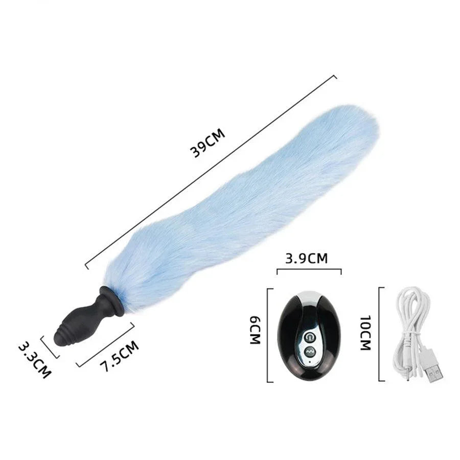 Remote Control Vibrating Tail Butt Plug Xinghaoya Remote Control Vibrating Tail Butt Plug Xinghaoya