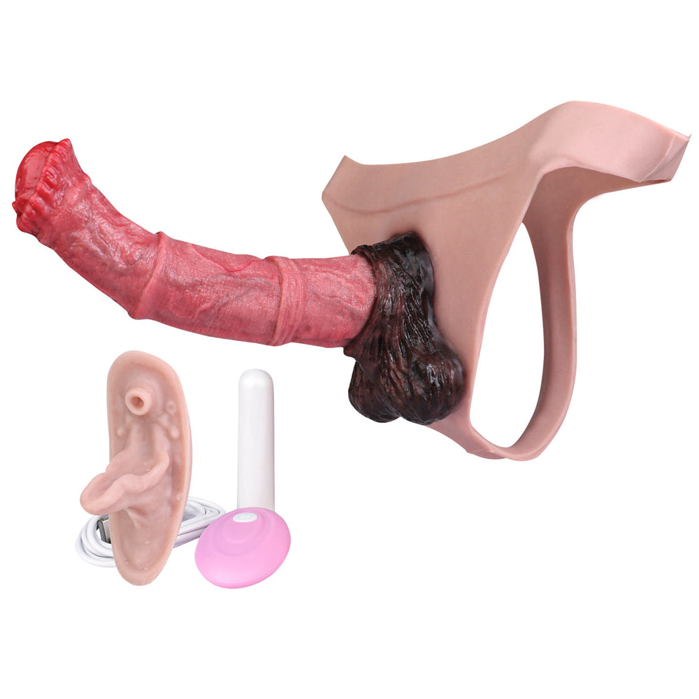 remote strap on dildo