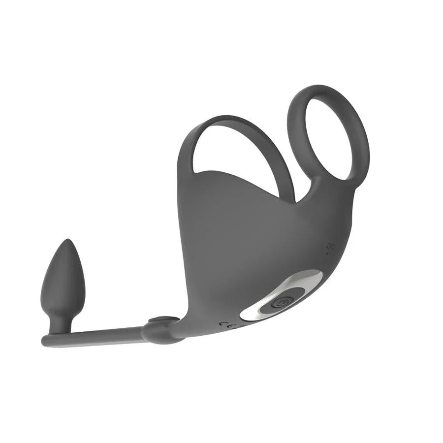 Remote Vibrating Penis Ring with Anal Plug Xinghaoya Remote Vibrating Penis Ring with Anal Plug Xinghaoya
