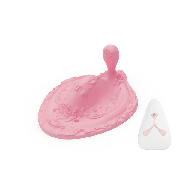 Fernbedienungs-Vibrationspad für Klitoris-Perineum