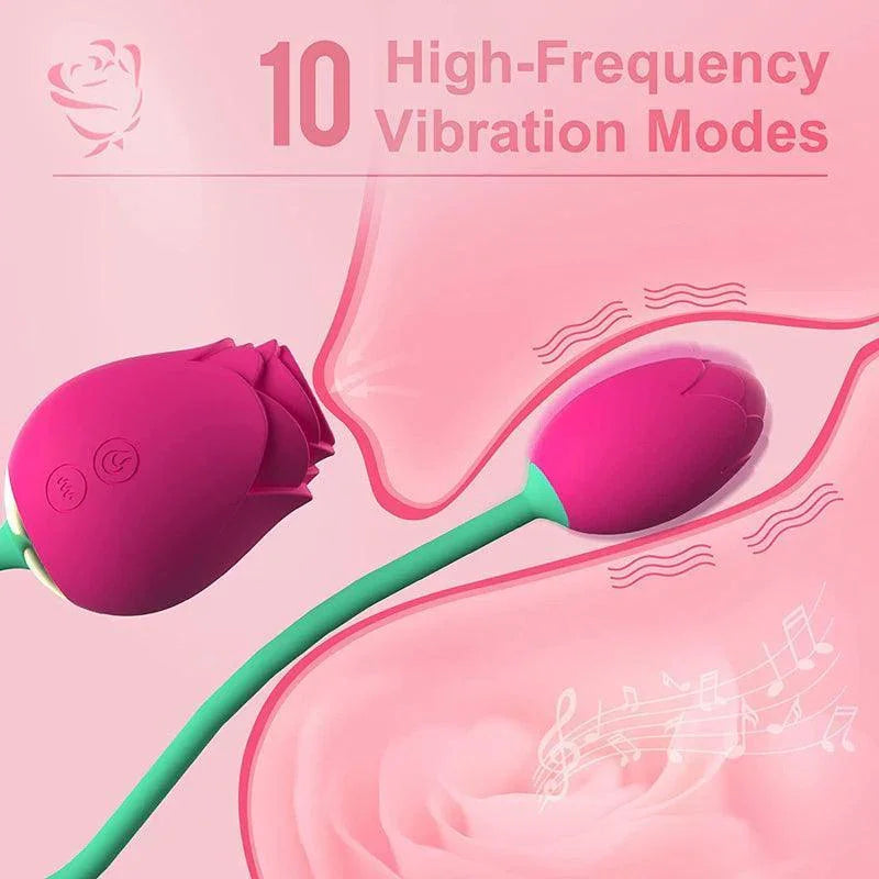 Rose Clit Sucker Vibrating Ball Intimate Toy Xinghaoya Rose Clit Sucker Vibrating Ball Intimate Toy Xinghaoya