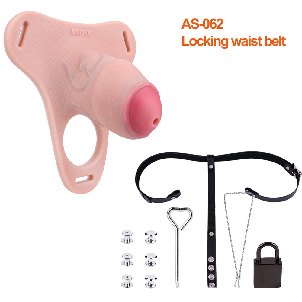 silicone chastity cage