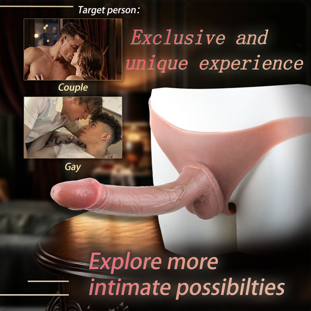 silicone hollow dildo