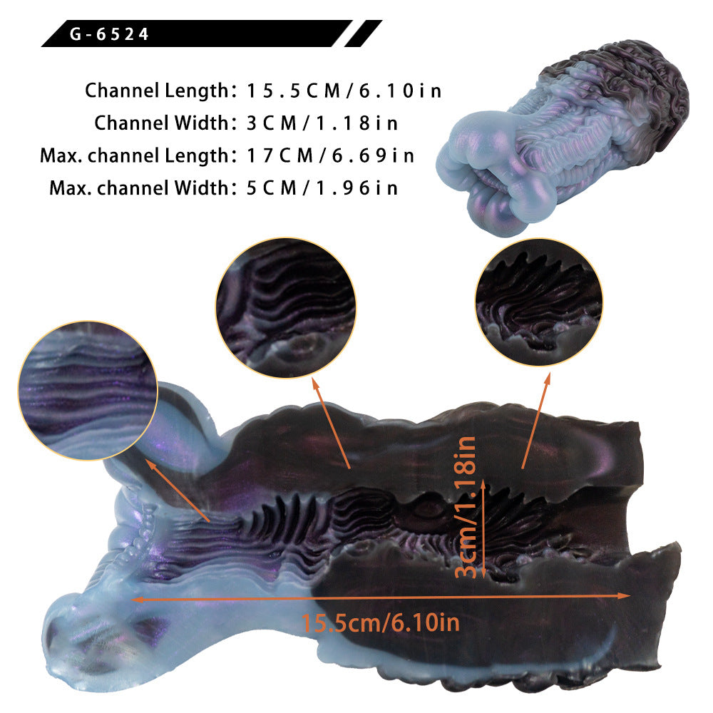 silicone male masturbator