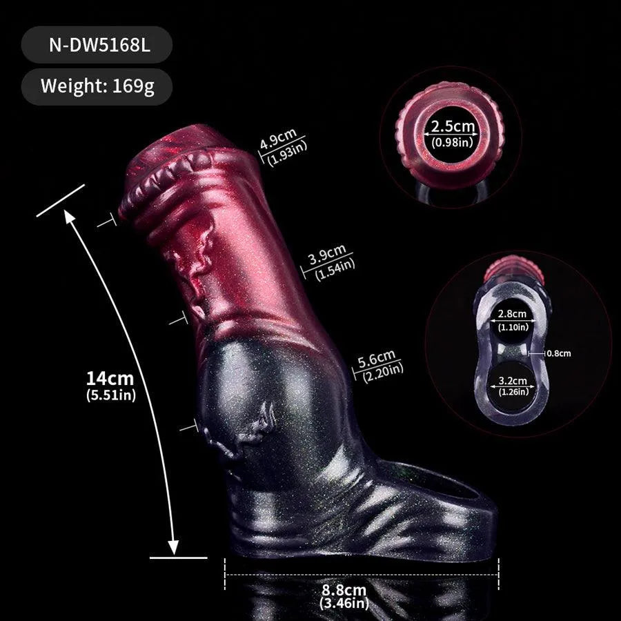 Silicone Penis Girth Extender Toy for Men  Xinghaoya