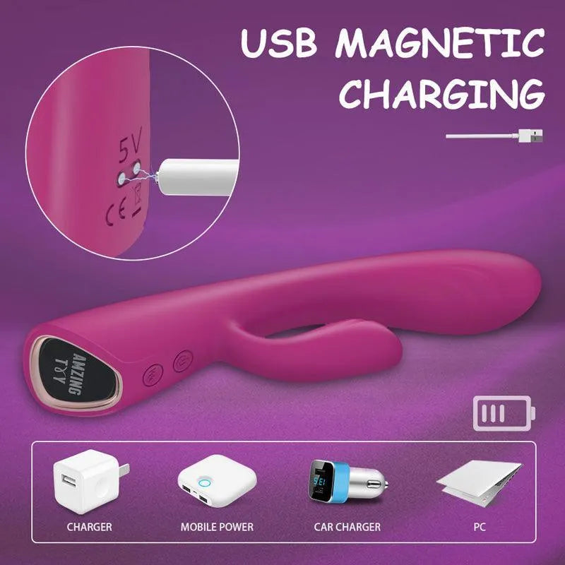 Smart Heating Rabbit Vibrator for Women Xinghaoya Smart Heating Rabbit Vibrator for Women Xinghaoya