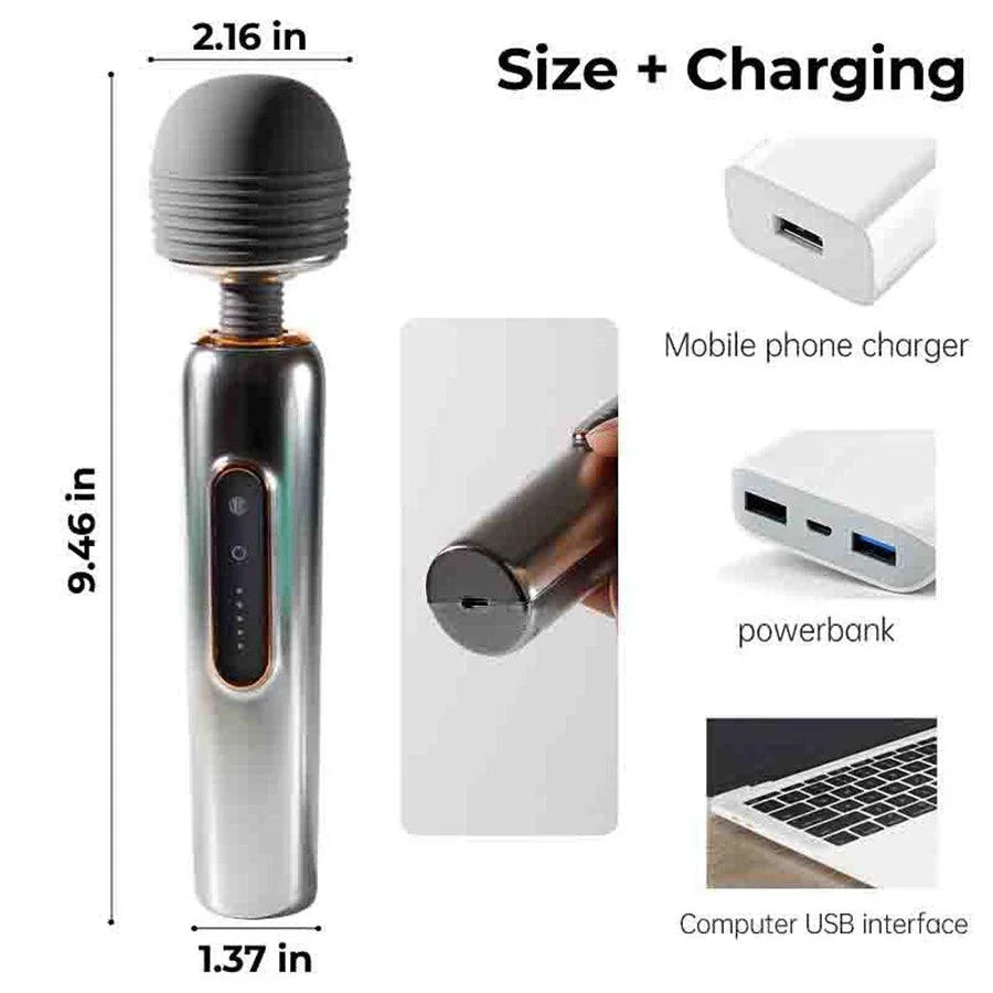 Smart Heating Wand Vibrator Xinghaoya Smart Heating Wand Vibrator Xinghaoya